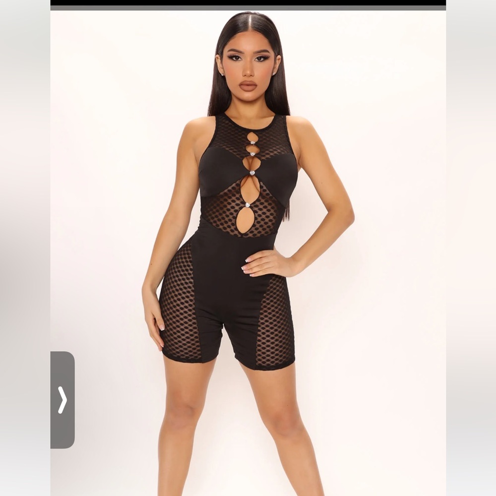 Mesh romper